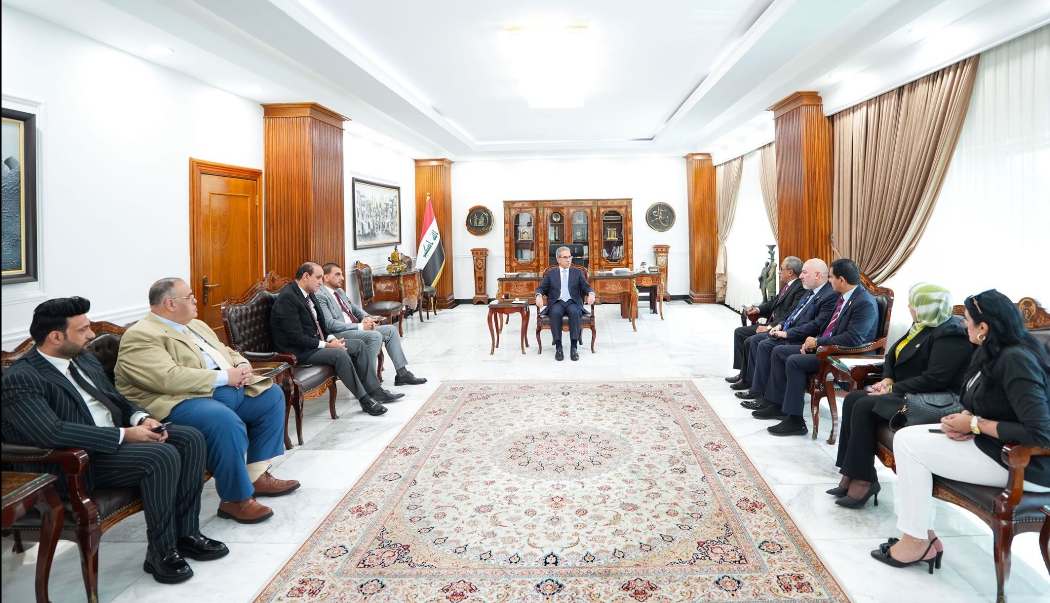 القاضي زيدان والاتحاد العربي يبحثان إنشاء محكمة عربية للتحكيم