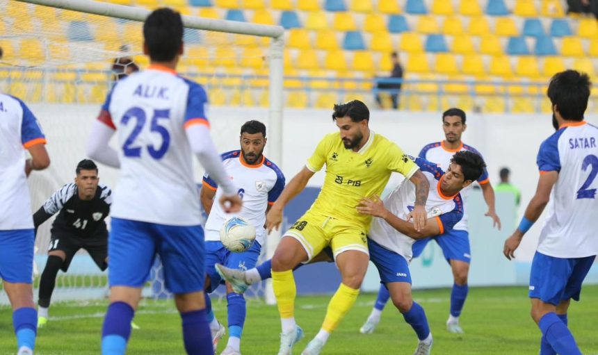 دهوك يتعادل مع الكهرباء في دوري نجوم العراق