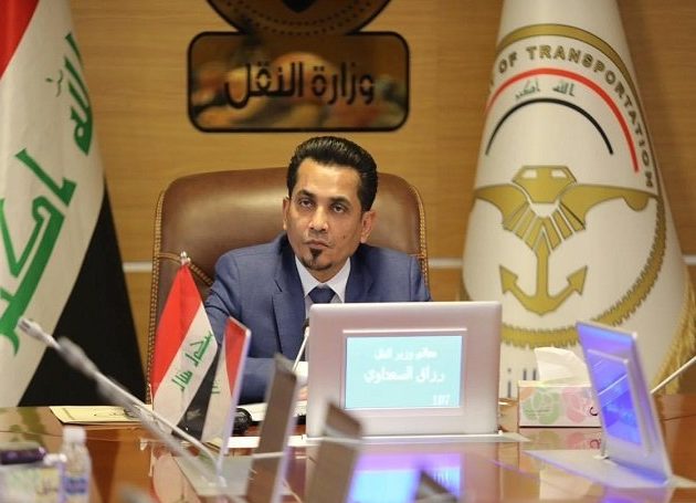وزير النقل يؤكد التزامه بتوفير الدعم المالي لنادي الزوراء