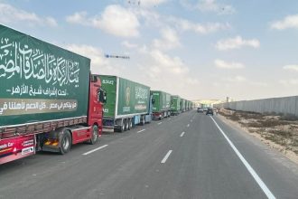 القافلة الإغاثية التاسعة