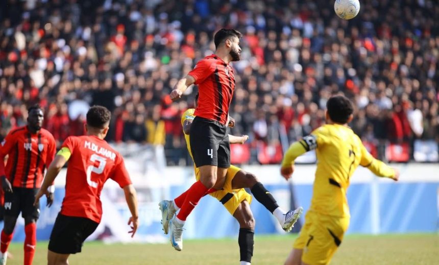 نوروز يتغلب على أربيل في دوري نجوم العراق