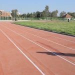 الجهد الخدمي يباشر بصيانة ملعب جامعة القادسية