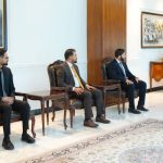 رئيس مجلس القضاء الأعلى يبحث مع وفد منظمة فجر العلمية الخدمات طبية في غزة