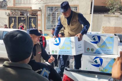 فريق التواصل الحكومي يطلق حملة (بين أهلنا) في كربلاء المقدسة وبابل