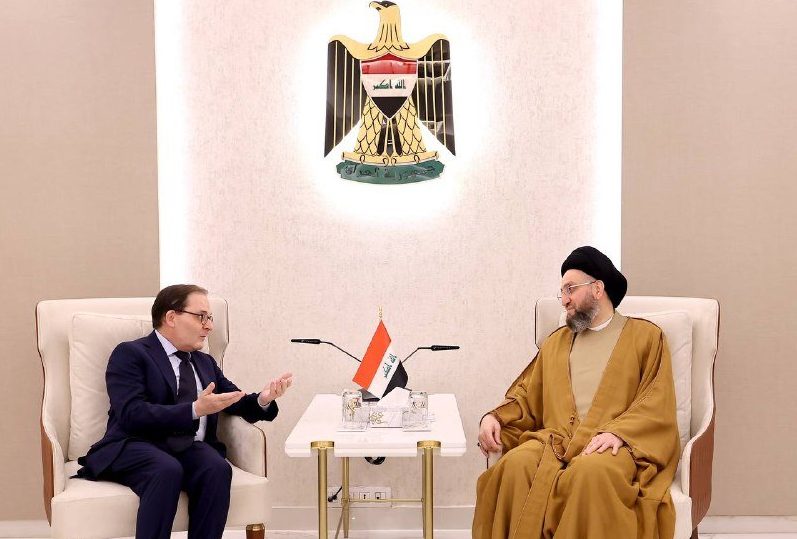 السيد الحكيم:العراق يبذل جهودًا كبيرة في مجالات الإعمار والخدمات والبناء