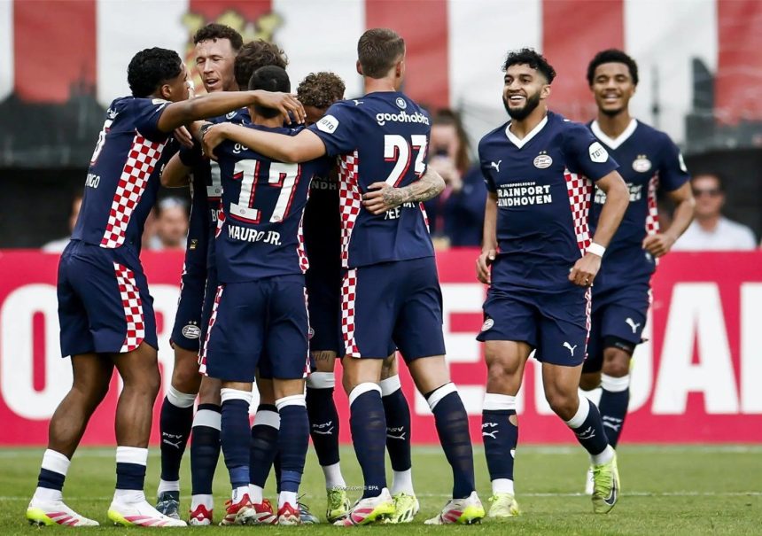 أيندهوفن يتوج بلقب الدوري الهولندي للمرة 26 في تاريخه