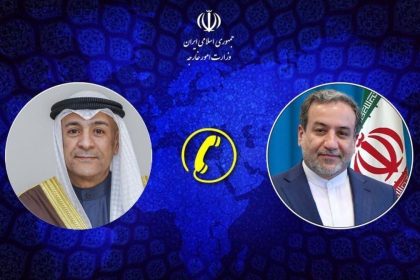 اتصال هاتفي بين عراقجی والأمين العام لمجلس التعاون لدول الخليج الفارسي