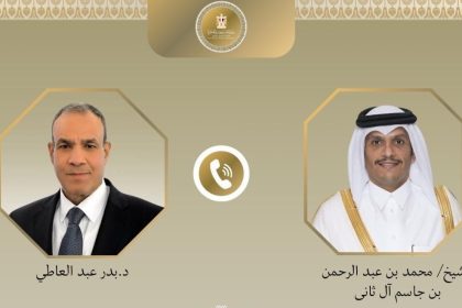 وزيرا خارجية مصر وقطر يبحثان مستجدات الأوضاع في غزة