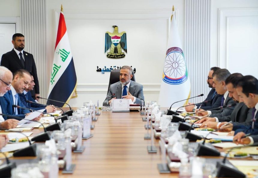 وزير التخطيط ترأس اجتماعاً مشتركاً مع وفد حكومة إقليم كردستان