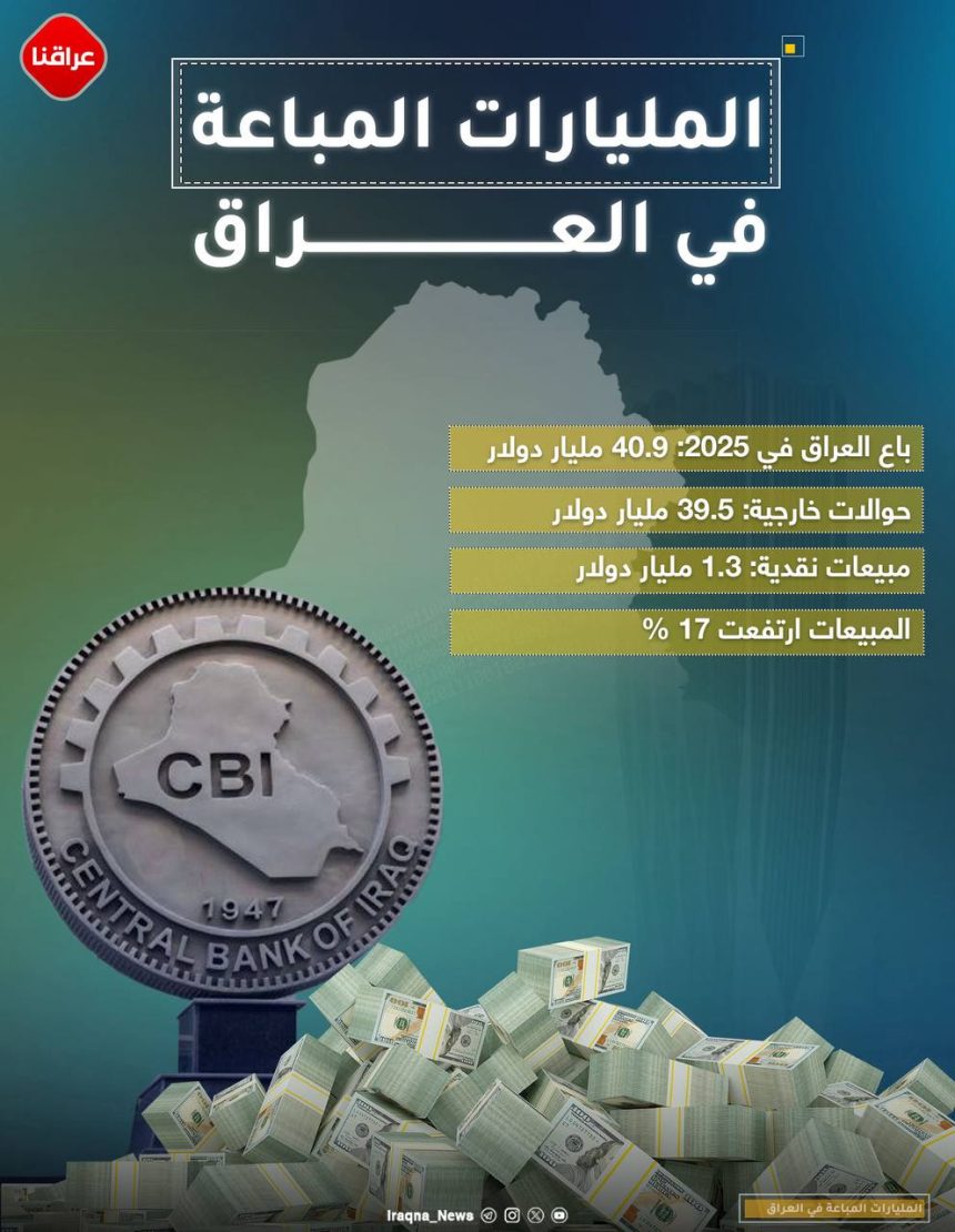 الملیارات المباعة في العراق