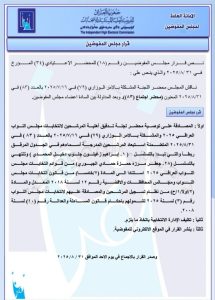المفوضية تستبعد وجبة جديدة من المرشحين وتعيد آخرين إلى السباق الانتخابي