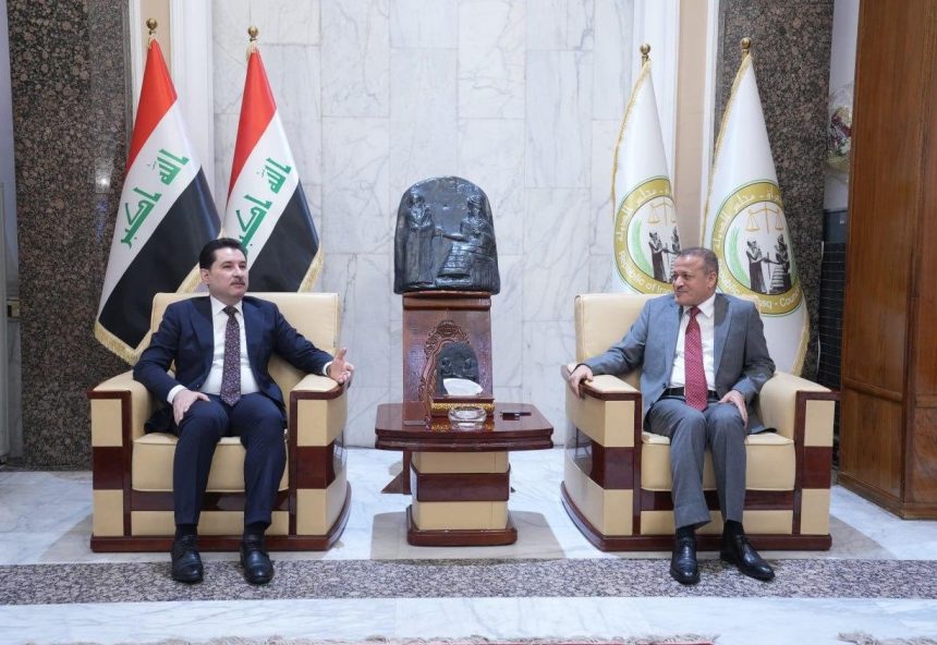 نائب رئيس البرلمان ورئيس مجلس الدولة يبحثان توسيع آليات التعاون التشريعي بين المؤسسات