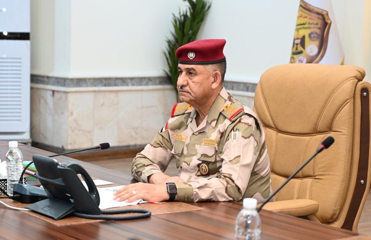 رئيس اللجنة الأمنية العليا للانتخابات نائب قائد العمليات المشتركة الفريق أول الركن قيس المحمداوي