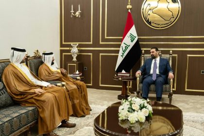 رئيس البرلمان والسفير القطري يؤكدان على استمرار التعاون والعمل المشترك