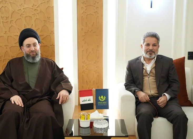 السيد الحكيم و الزيدي يؤكدان أهمية الإسراع في تشكيل حكومة قادرة على مواجهة التحديات