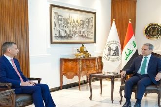 رئيس مجلس القضاء ومحافظ البنك المركزي يبحثان الملفات المتعلقة بتعزيز الاستقرار المالي