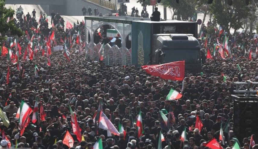 التشییع في طهران