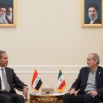 القاضي زيدان يبحث مع الرئيس الإيراني تعزيز التعاون الثنائي في المجالين القضائي والقانوني
