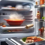 عواقب وضع الطعام الساخن في الثلاجة