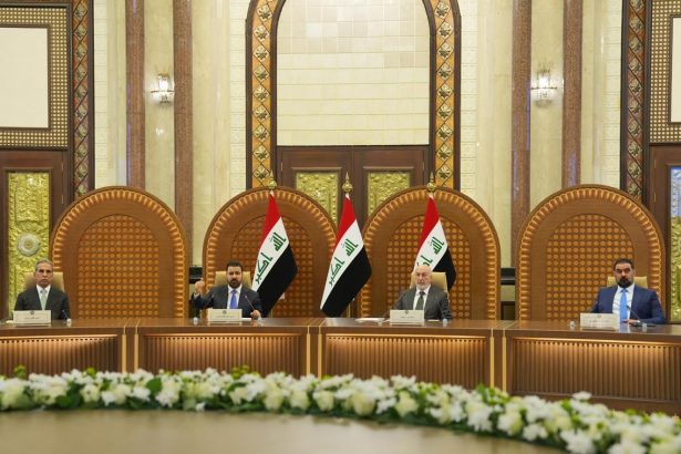 مخرجات اجتماع ائتلاف إدارة الدولة في القصر الحكومي بحضور الرئاسات