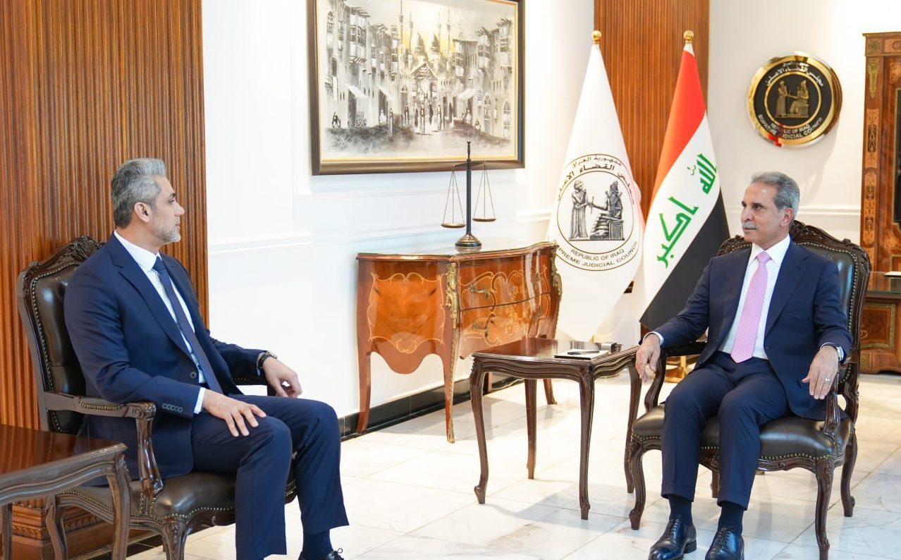 القاضي زيدان يبحث مع السفير العراقي لدى طهران نتائج زيارته الأخيرة