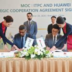 وزير الاتصالات يرعى توقيع مذكرة تفاهم مع هواوي العالمية لتعزيز الشراكة والتحول الرقمي