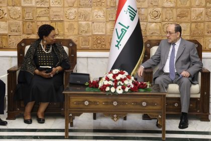 المالكي يؤكد أهمية تعزيز العلاقات الأمنية والعسكرية بين العراق وجنوب أفريقيا